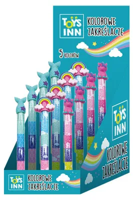 Image de Marqueurs STnux 5-en-1, assortiment de motifs