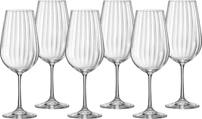 Produktbild von Bohemia Waterfall Rotweingläser 350ml 6Stk