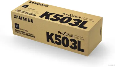 Produktbild von Samsung CLT-K503L Schwarz Tonerkartusche mit hoher Reichweite