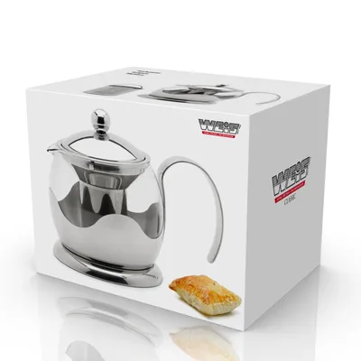 Produktbild von Karl Weis Teekanne Glas/Edelstahl 1100 ml