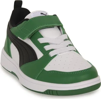 Image de Puma Puma Rebound V6 Low PS  Klittenband Laag - Groen - Maat 35