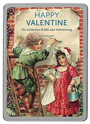 Produktbild von Happy Valentine. 20 Postkarten