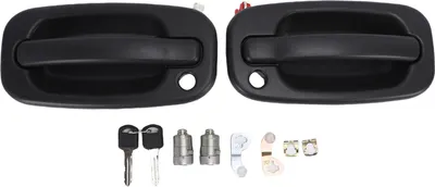 Produktbild von Türgriffe vorne links rechts mit Schloss und Schlüssel 15298924, Ersatz für Chevy Silverado 1500 2500 3500