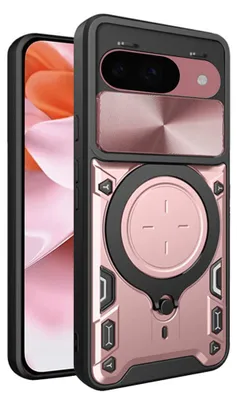 Produktbild von Techsuit CamGuard Pro Back Cover Hülle für Google Pixel 9 - Roségold