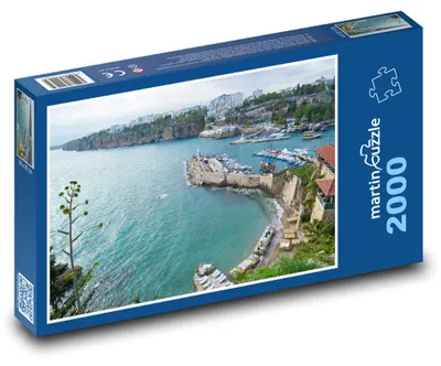 Zdjęcie produktu dla Puzzle 2000 Port w Stambule - martinpuzzle