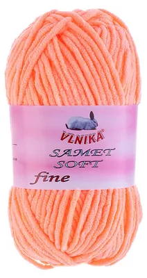 Produktbild von 100g Strickgarn Samet Soft Fine Chenille-Strickgarn Samtwolle flauschige