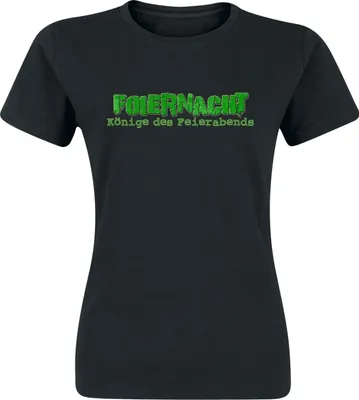 Produktbild von Foiernacht - Könige des Feierabends, Girl-Shirt