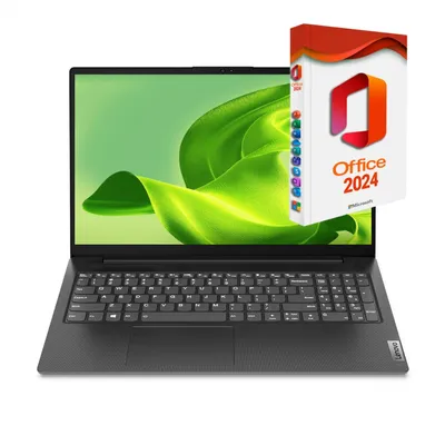 Produktbild von Lenovo V15-ITN - N150 - 8GB RAM - 256GB SSD - Windows 11 Pro + MS Office 2024 Pro - 39cm (15.6" LED) Full HD TFT - USB-C - Display Port - RJ-45 LAN
