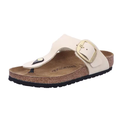 Produktbild von Birkenstock Damen Zehentrenner Gizeh Big Buckle 23584-36, 23584-37, 23584-38, 23584-39, 23584-40, 23584-41, 23584-42 BIR-1026580 ecru 38