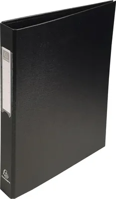 Produktbild von Ringbuch 4 Ringe Rücken 40mm DIN A4 schwarz