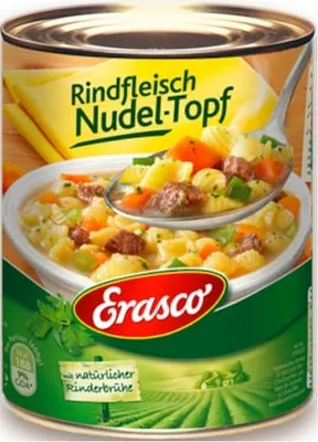Produktbild von Erasco Rindfleisch Nudeltopf 800g