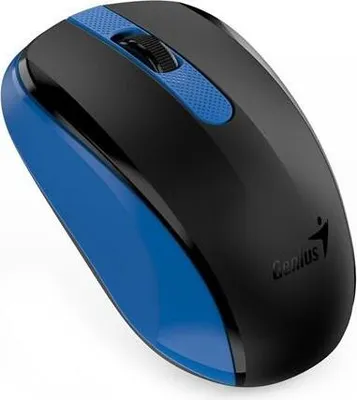 Produktbild von GENIUS-Maus NX-8008S/ 1200 dpi/ kabellos/ geräuschlos/ BlueEye-Sensor/ blau (31030028402)