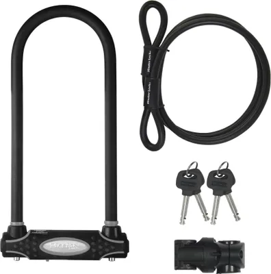 Produktbild von Master Lock Bügelschloss Stahl 13mm mit Halterung 8285EURDPRO