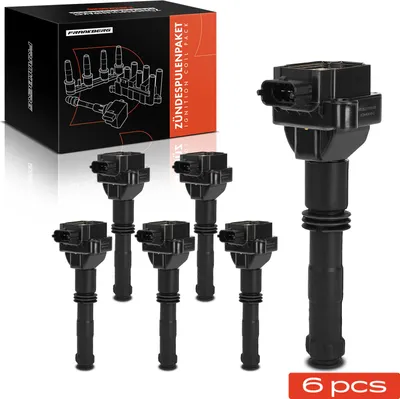 Image de Frankberg 6x Module allumage Bobine pour Porsche 911 Cabriolet Targa Boxster Cayman 3.4L 3.6L 3.8L 2.5L 2.7L 3.2L 1996-2012
