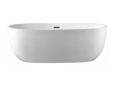 Produktbild von Freistehende Badewanne NICA - 238L - 170*80*58 cm - Farbe Weiß