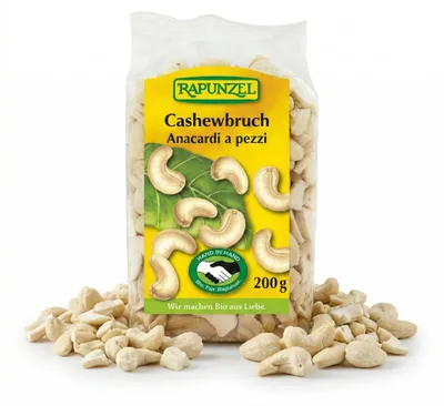Produktbild von Rapunzel  Cashewbruch, 500g - 6 Beutel