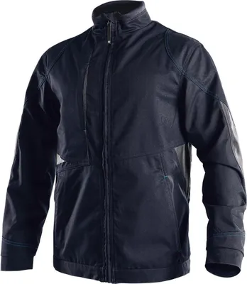 Produktbild von DASSY® Atom Arbeitsjacke NACHTBLAU/ANTHRAZITGRAU Gr.XS Länge: STANDARD