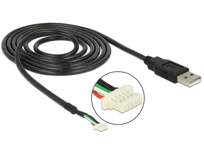 Produktbild von DeLOCK 95986, 1,5 m, Schwarz, 1 Stück(e)