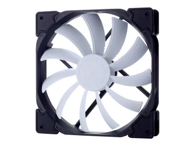 Produktbild von Fractal Design Venturi HF-14, Ventilator, 14 cm, 1200 RPM, 200,8 m³/h, Schwarz, Grau, Weiß
