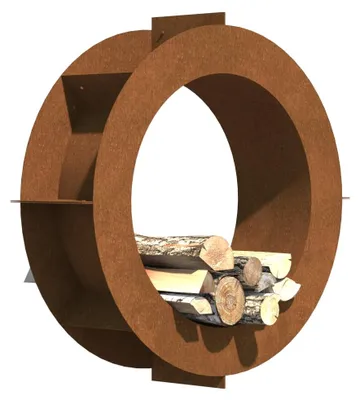 Produktbild von Holzlager Holzhalter Kaminholzunterstand Doppi