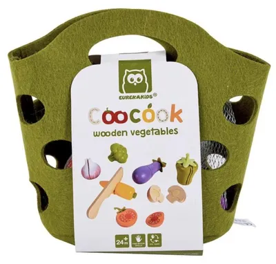 Produktbild von Eurekakids Rollenspielzeug Cookocook Spielzeug-Gemüseset