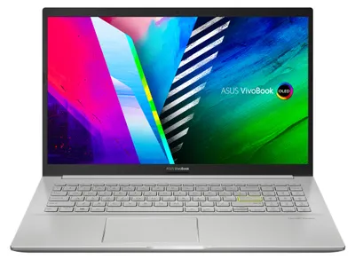 Produktbild von ASUS Vivobook 15 OLED M513UA-L1376W AMD Ryzen™ 5 5500U Laptop 39,6 cm (15.6") Full HD 16 GB DDR4-SDRAM 512 GB SSD Wi-Fi 6 (802.11ax) Windows 11 Home Silber