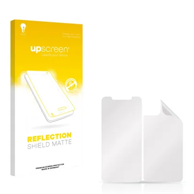 Produktbild von upscreen Schutzfolie für Apple iPhone 11 Pro Max (Display+Rückseite) Displayschutz Displayschutzfolie Folie Matt Entspiegelungsfolie