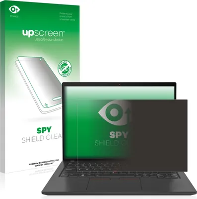 Produktbild von Für Lenovo ThinkPad T14 Gen 3 Sichtschutzfolie Schutzfolie upscreen Anti-Spy Privacy Sichtschutz Blickschutz Display Schutz Folie Blaulichtfilter