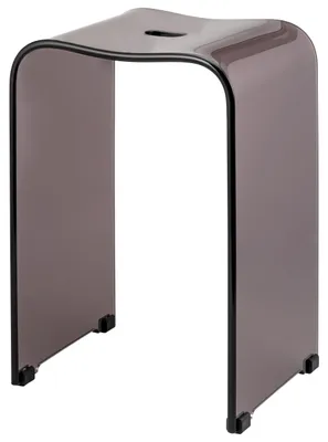 Obrázok produktu pre Bremermann stolička do vane, sprchová stolička z akrylu, cca 33 x 27,5 x 48 cm, ergonomická