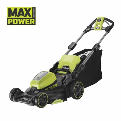 Produktbild von RYOBI Akku-Rasenmäher RY36LM40A-0 36V, 40 cm Schnittbreite, 700 m² Reichweite, Mulchfunktion und Grasfangsack