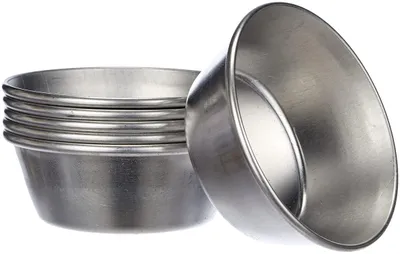 Productafbeelding van Sada van 6 taartvormen Ibili-Aluminio, aluminium, 7x3 cm, zilverkleurig