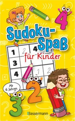 Produktbild von Sudoku-Spaß für Kinder. In drei Schwierigkeitsgraden. Ab 6 Jahren