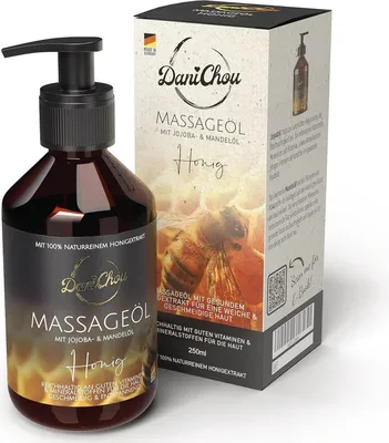 Image de DaniChou huile de massage miel 250 ml