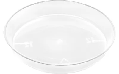 Image de Garronda Soucoupe pour pot de fleurs GD-0026 (1 pièce - Transparent, ⌀ 12cm H=1,8cm)