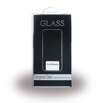 Obrázok produktu pre Premium - Apple iPhone X - Ochranné sklo 5D / ochrana obrazovky - Čierna