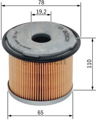 Produktbild von Bosch Kraftstofffilter  F 026 402 007
