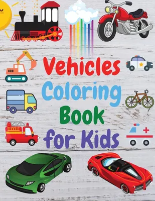 Produktbild von Vehicles Coloring Book for Kids