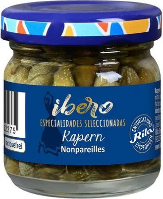 Produktbild von Ibero  Kapern Nonpareilles 20 G Glas  Vegan Glutenfrei  Scharf und herbwürzig