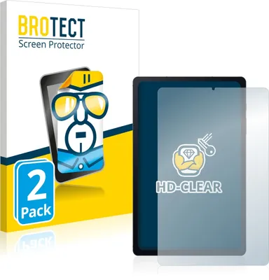 Produktbild von 2x Für Samsung Galaxy Tab S6 Lite 2020 Schutzfolie BROTECT Displayschutz Display Schutz Folie Klar Transparent