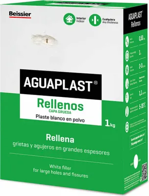 Immagine prodotto di Gessi in polvere Aguaplast riempimento bianco 1 kg