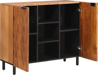 Obrázok produktu pre vidaXL Komoda s policou Akáciovo hnedý povrch 90 x 33 x 75 cm