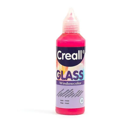 Produktbild von Creall Fensterfarbe Rosa – 80 ml