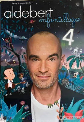 Image de Aldebert - Enfantillages 4 - AFFICHE / POSTER - 70x100cm