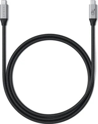 Obrázok produktu pre Satechi ST-YU4120M, 1,2 m, USB C, USB C, USB4 Gen 2x2, 40 Gbit/s, Čierna
