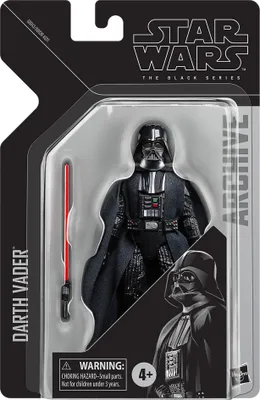 Immagine prodotto di Hasbro Star Wars Serie Nera Archivio figura d'azione Darth Vader 15 cm