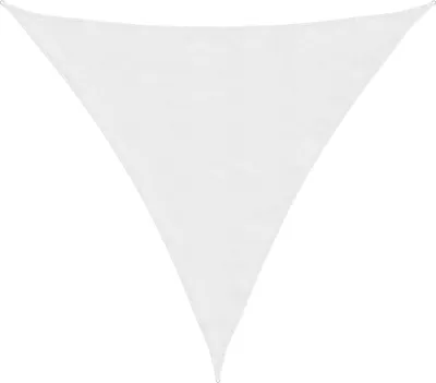 Image de vidaXL Voile d'ombrage blanc 2x2x2 m 100% Polyester Oxford
