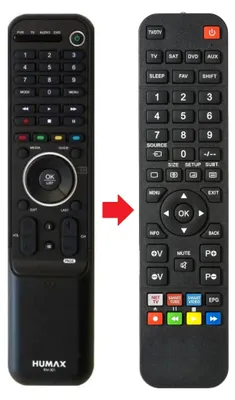Produktbild von Fernbedienung geeignet für HUMAX ICORD-HD