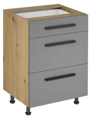 Produktbild von Küchenschubladenschrank Auszugsschrank Holzschubladenschrank Kommode