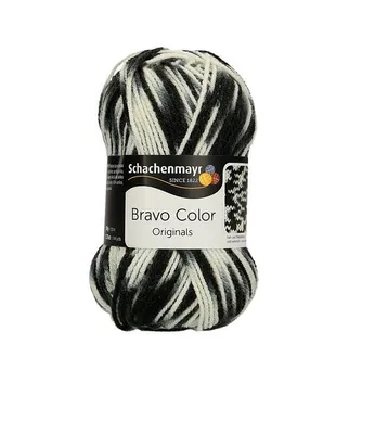 Zdjęcie produktu dla Schachenmayr Bravo Color 02336 Zebra Przędza dziewiarska