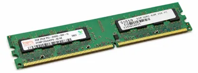 Produktbild von 2GB DDR2 Speicher RAM Hynix DDR2-800 PC2-6400U HYMP125U64CP8-S6, KI-generiertes Bild